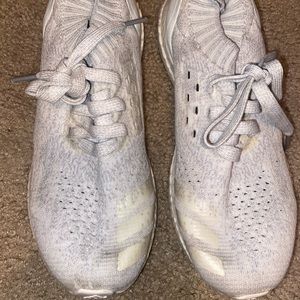 White Adidas Ultra boost